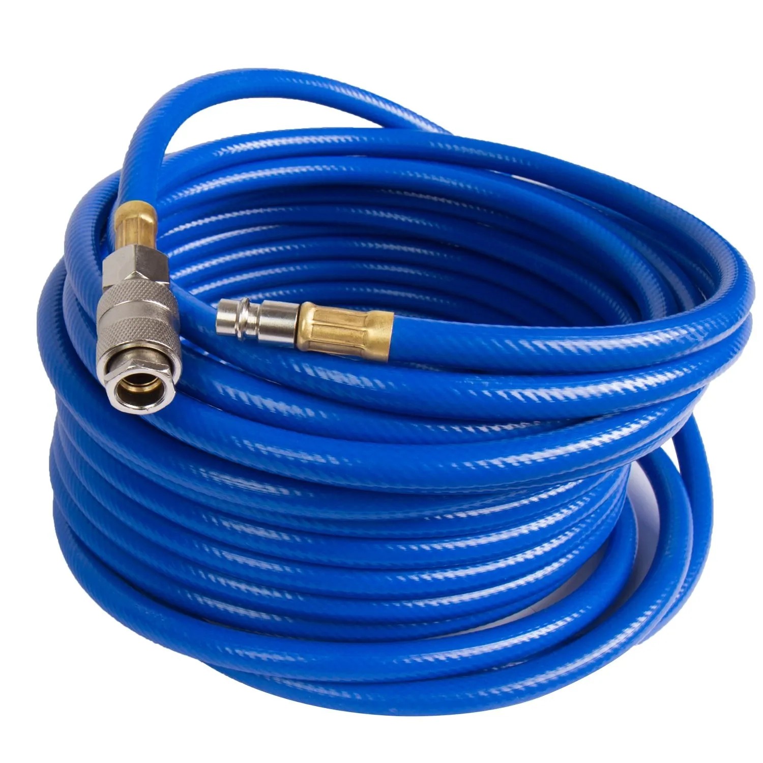 CCLIFE Druckluftschlauch 10m 20Bar 1/4 Zoll mit Schnellkupplung für Kompressor Schlauch