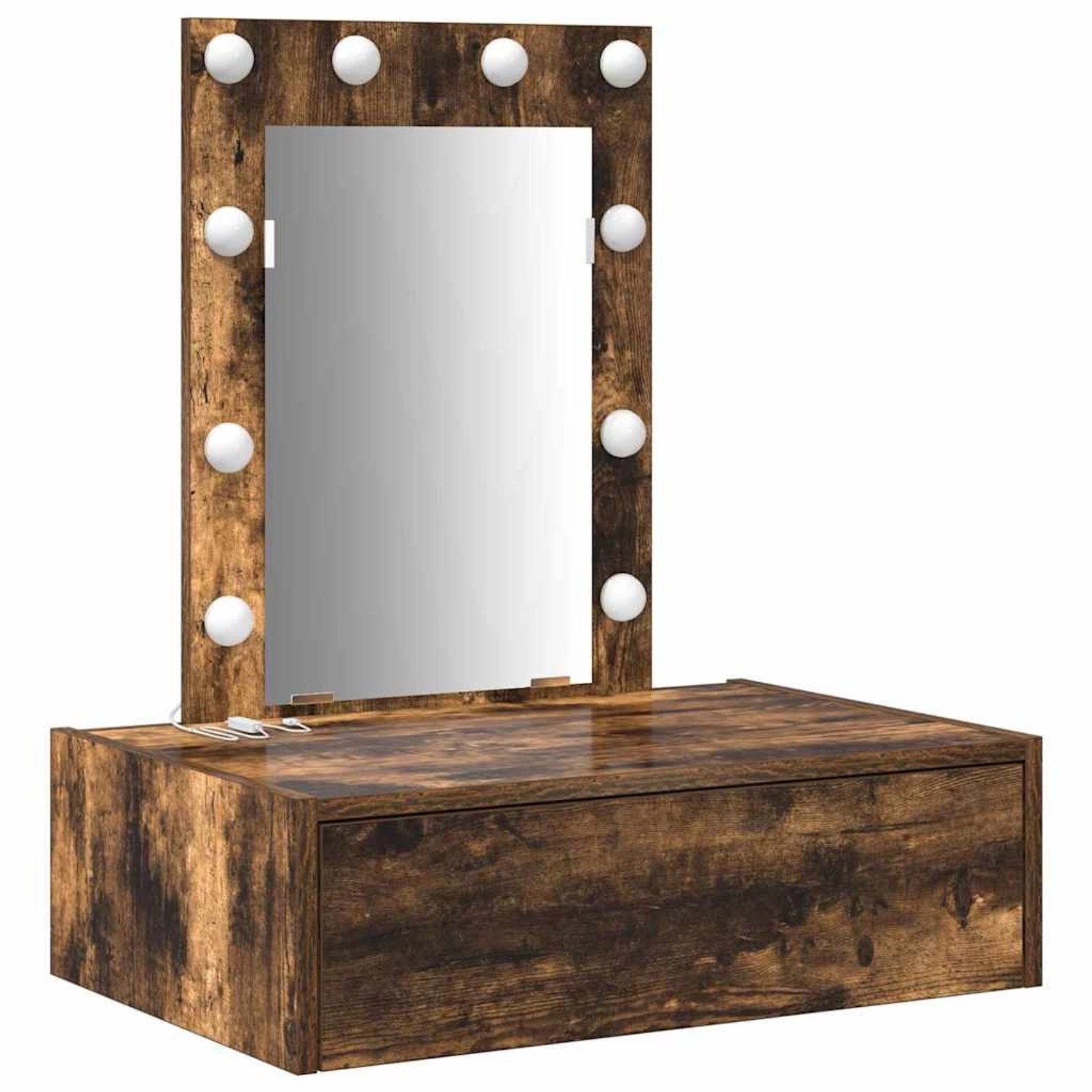 vidaXL Schminktisch mit Schubladen Braun 60 x 40 x 70 cm Holzwerkstoff 8652 günstig online kaufen