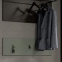 Inn.Furn Garderobenpaneel Set in Salbei und Grau 80 cm Cooper_3
