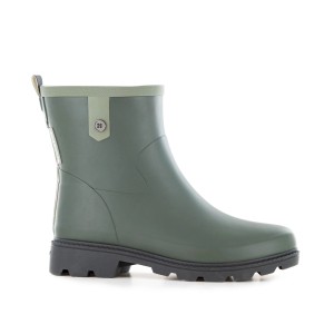 Khaki Blackfox Stiefelette Sevena, Größe 37, für Garten und Freizeit. Wasserdicht und flexibel.