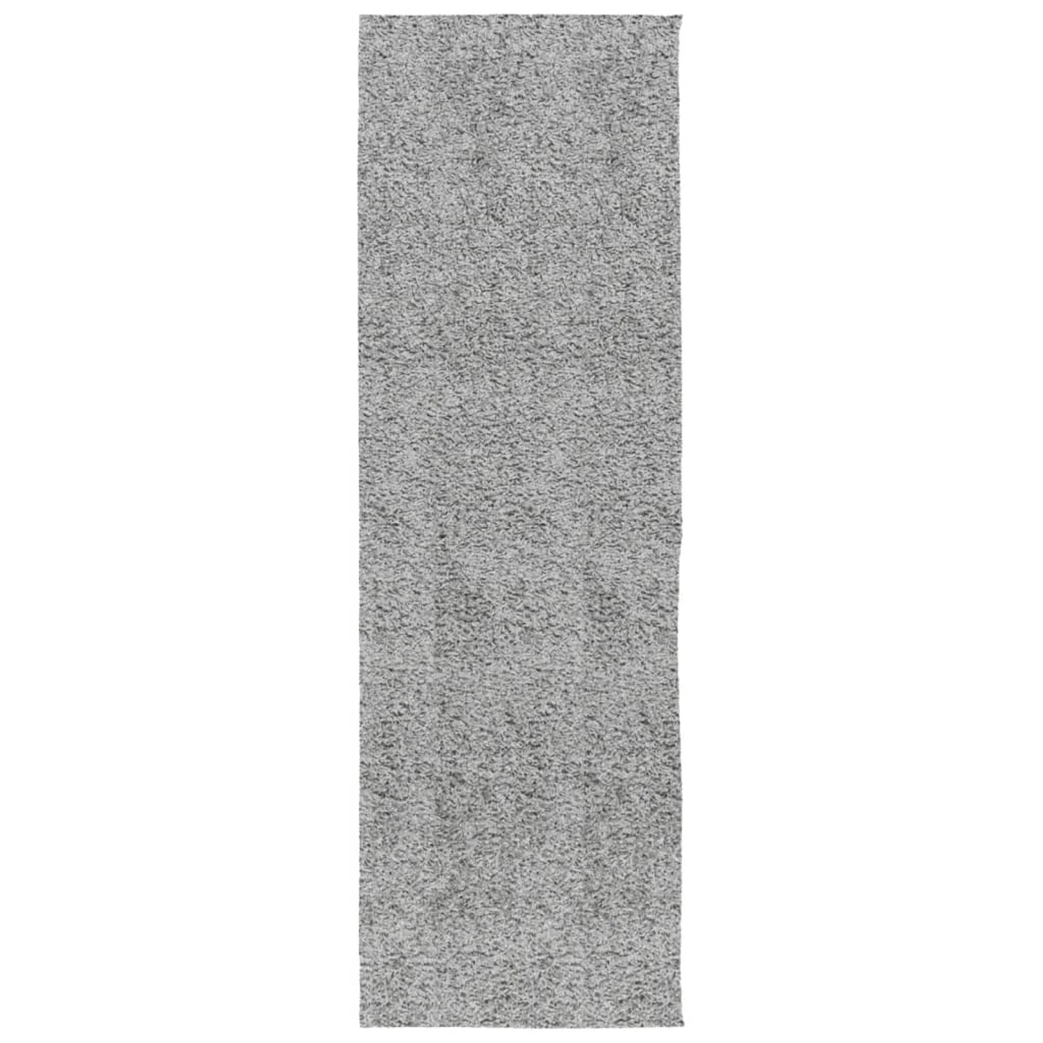 vidaXL Shaggyteppich Pamplona Hochflor Modern Grau 80x250 Cm 1946299 günstig online kaufen