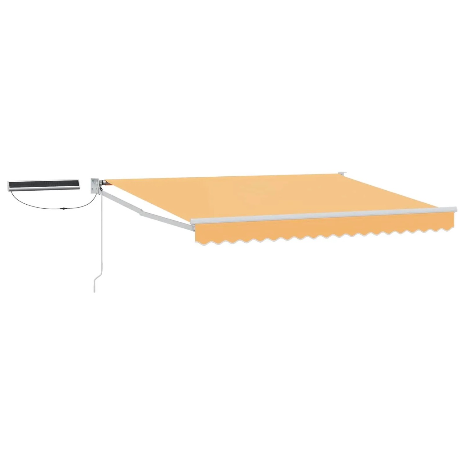 vidaXL Elektrische Ausziehbare Markise Sand 3426370