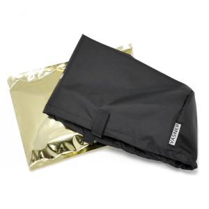 Vasner Abdeckhaube AirCape M für Terrassenstrahler Appino Beatzz, schwarz.