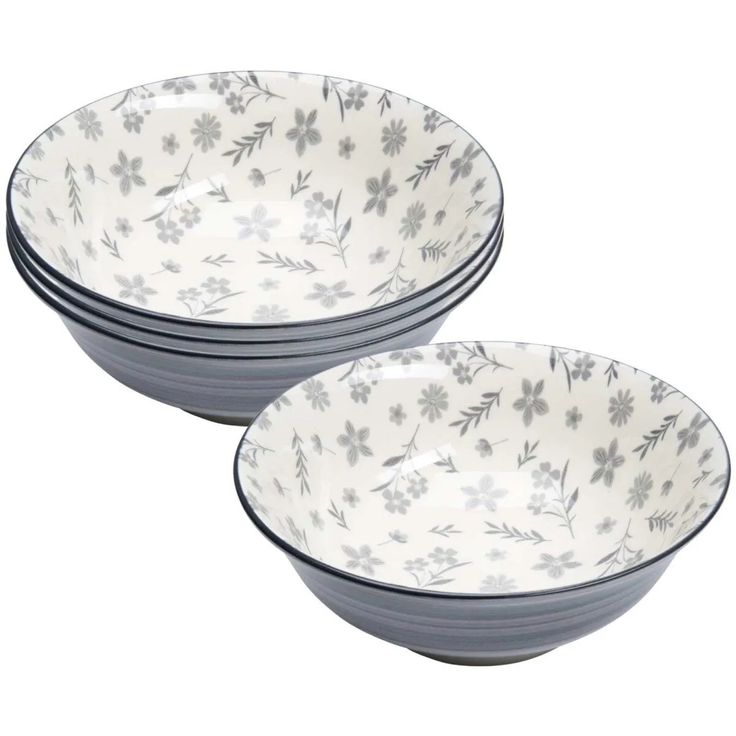 Ritzenhoff & Breker Sendai Servierschale 21 cm 4er Set Blume