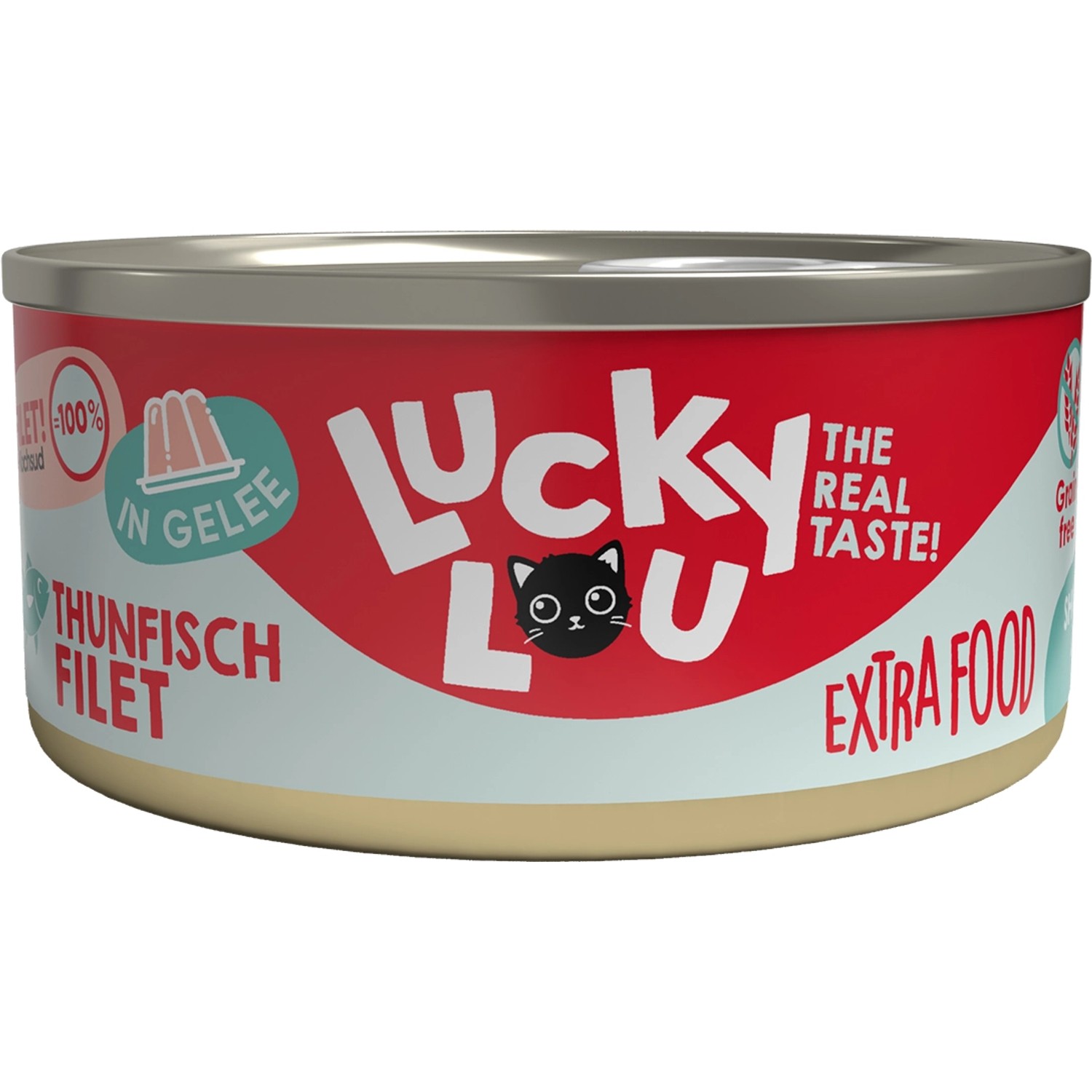 Lucky Lou Katzen-Nassfutter Extra Food Thunfischfilet in Jelly 70 g
