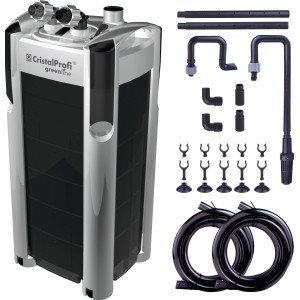 JBL CristalProfi e1902 greenline Außenfilter für Aquarien bis 800L, mit Zubehör.