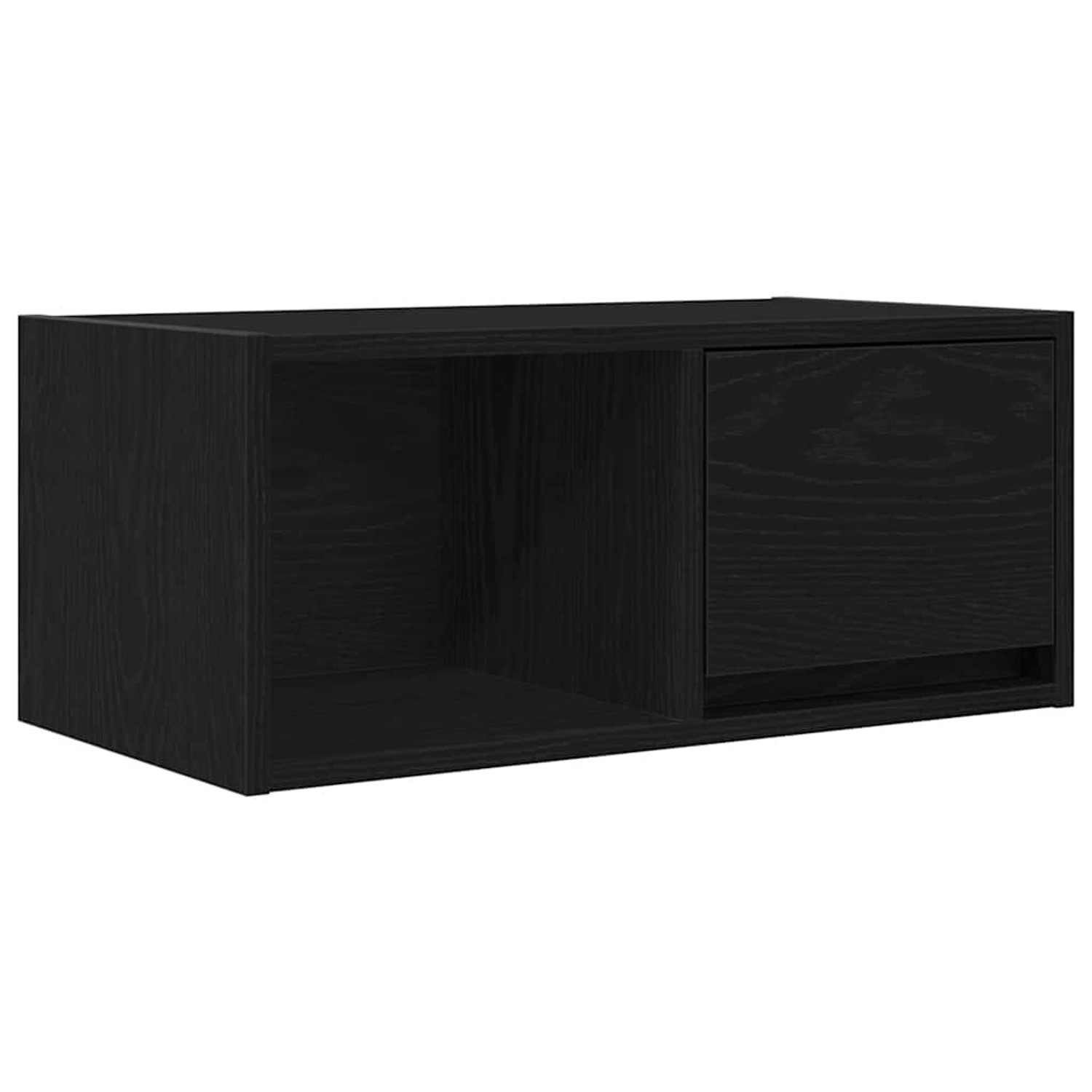 vidaXL TV-Schrank Schwarz Eichen-Optik 60x31x25,5 cm Holzwerkstoff 861438 günstig online kaufen