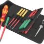 Wera Werkzeug-Set Kraftform Kompakt VDE 16-teilig mit Schraubendrehern und Gürteltasche.