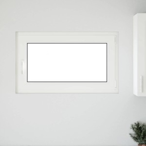 vidaXL Kellerfenster RISOR Anthrazit 100 x 70 cm PVC und Glas 42047294