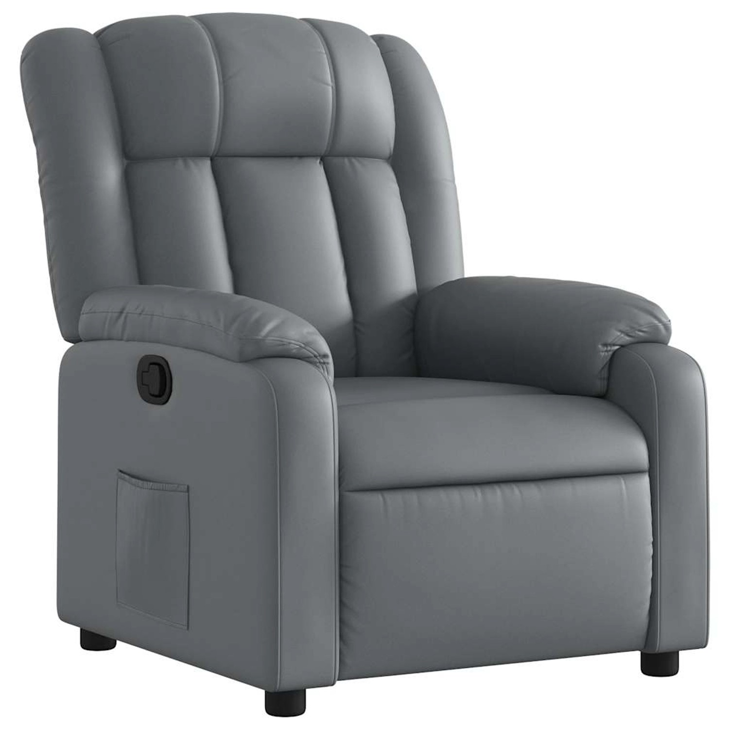 vidaXL Relaxsessel Grau Kunstleder 373563 günstig online kaufen
