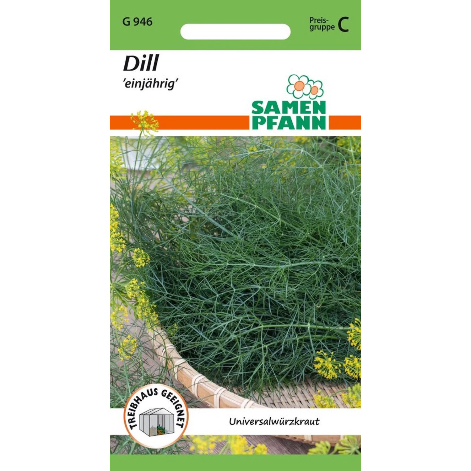 SAMEN PFANN Dill Kleinpackung