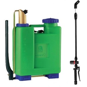 PROREGAL Drucksprüher GDM Rosy 12, 13 Liter, Gartenspritze mit Teleskop-Griff.