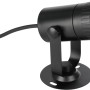 Schwarzer Eglo Nema-Z Erdspieß, 1-flammig, für den Garten. Connect Leuchte mit LED.