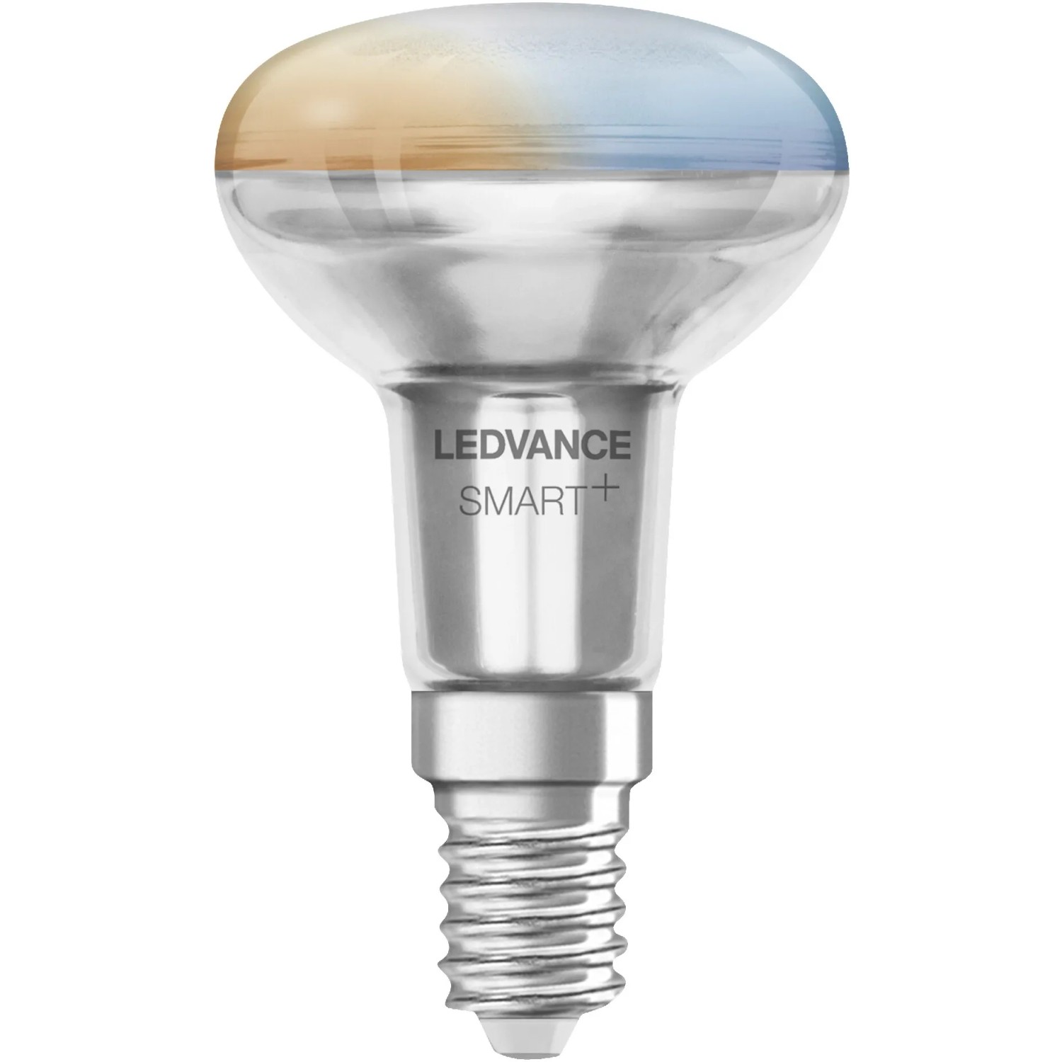Ledvance Smart+ Reflektor Leuchtmittel E14, RGBW, dimmbar. Smarte Lampe für stimmungsvolle Beleuchtung.