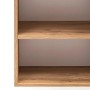 Held Möbel Unterschrank Salerno, 40 cm, Wotaneiche, Bad-Hängeschrank mit zwei Fächern.