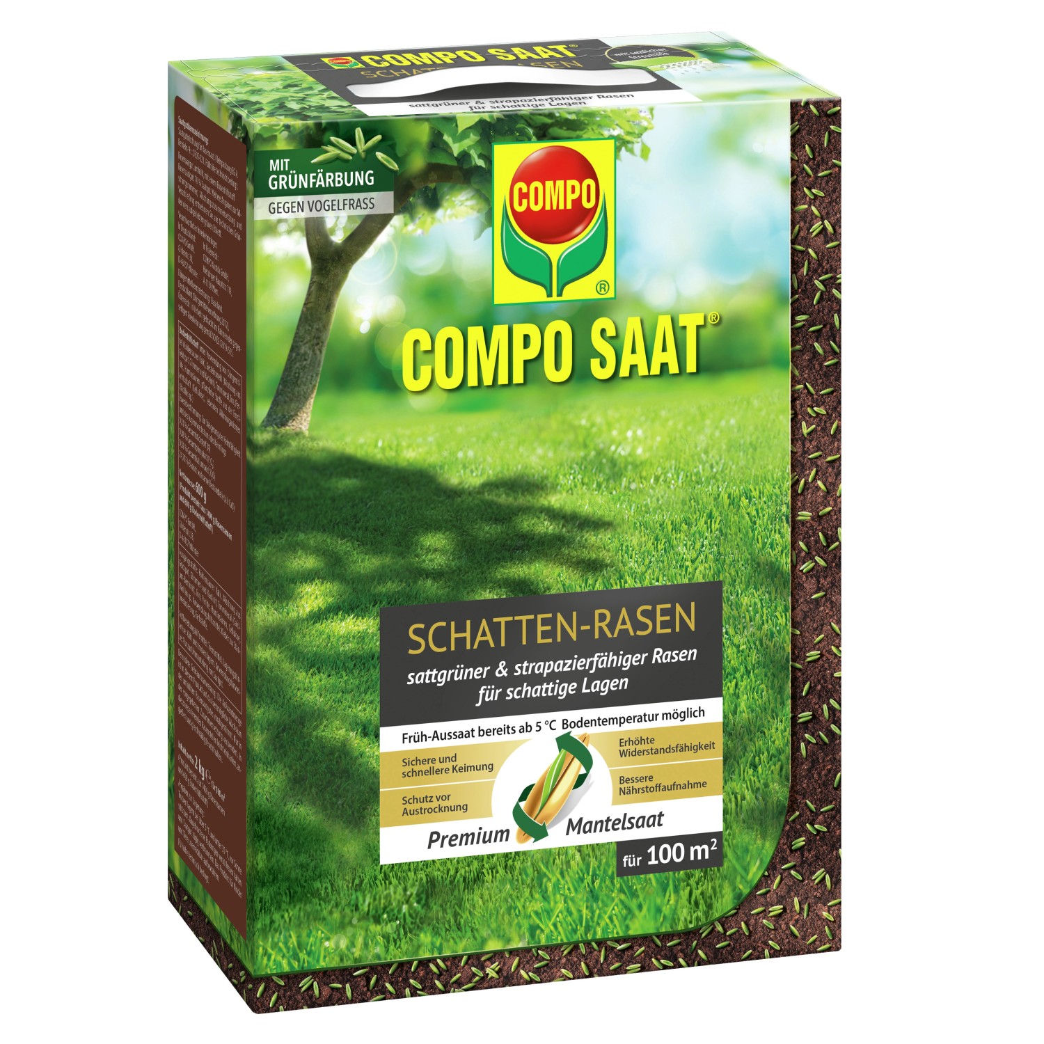 Compo Saat SchattenRasen 2 kg kaufen bei OBI