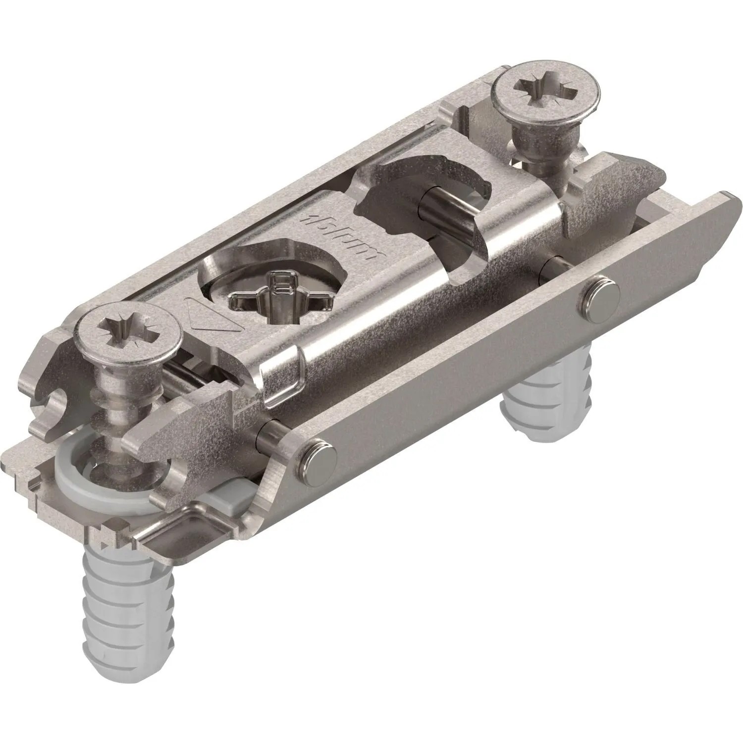 Blum Exzenter-Montageplatte Clip Gerade Stahl Expando Distanz 0 mm