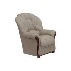 Vente-unique Sessel Mit Gerader Rückenlehne Daphne Taupe 83 cm