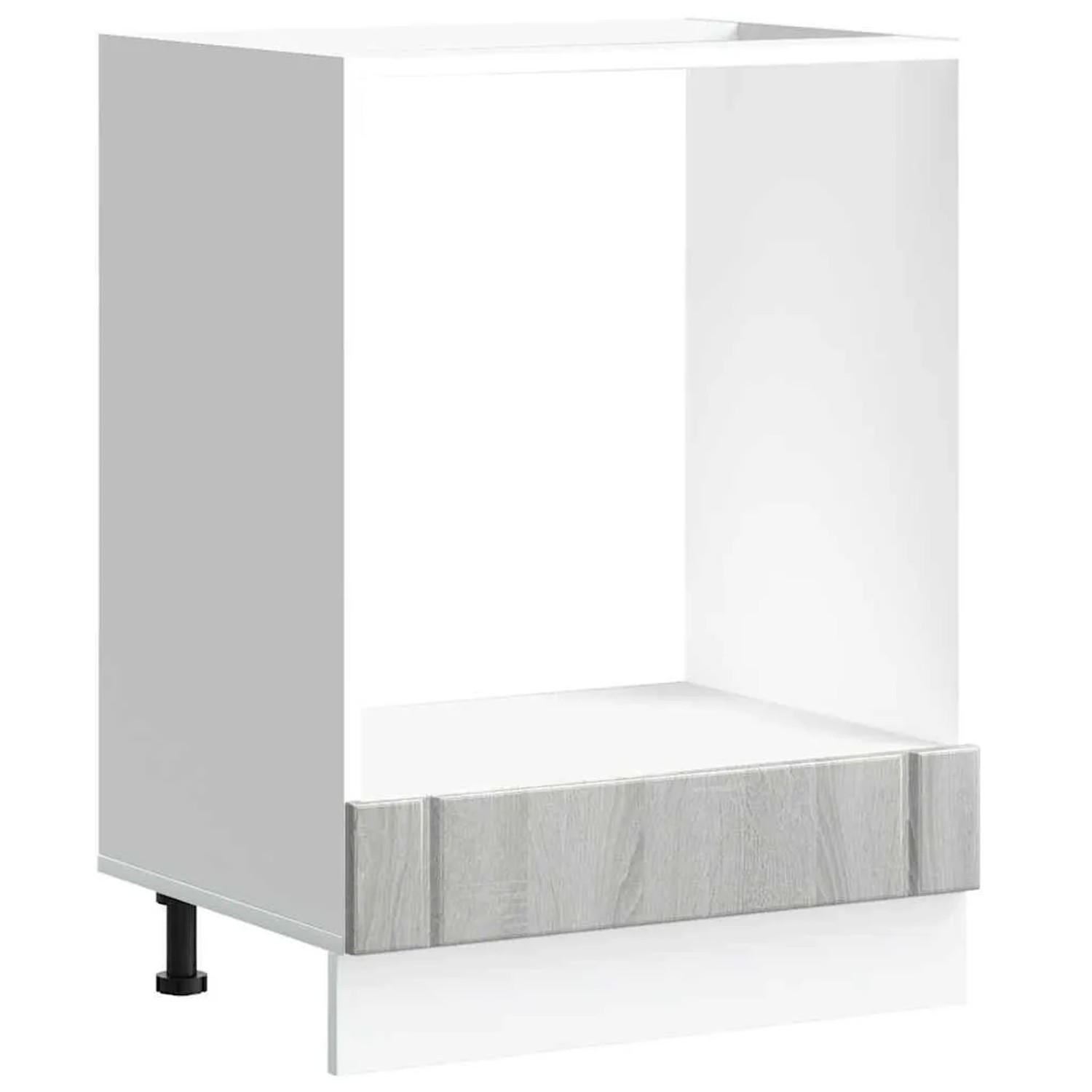 vidaXL Herdumbauschrank Lucca Grau Sonoma Holzwerkstoff 853763 günstig online kaufen