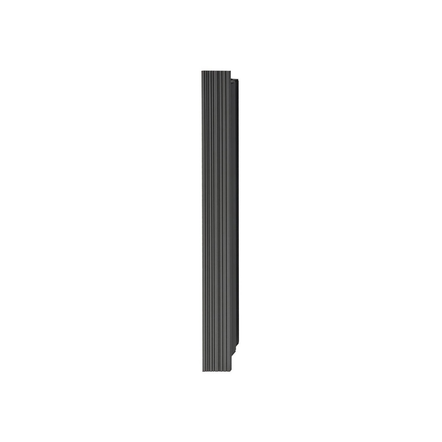 Lucande LED Wandleuchte Außen Melira 10025731 Modern in Schwarz aus Aluminium 1-flammig