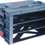 Bosch Professional i-Boxx Shelf Aufnahmesystem, 3er Set für Werkzeug und Kleinteile.