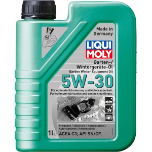 Liqui Moly Garten- und Wintergeräte-Öl 5W-30, 1 Liter Gebinde. Öl für Otto- und Dieselmotoren.