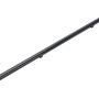 Anthrazit Zaunpfahl, Ø 34 mm, 150 cm lang, für Maschendrahtzäune.