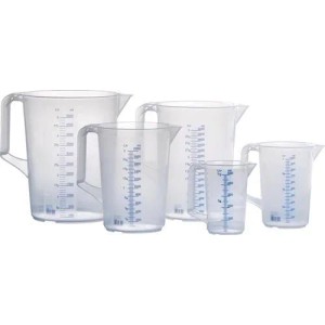 Hünersdorff Messkanne 2000 Ml Polypropylen Transparent 937000