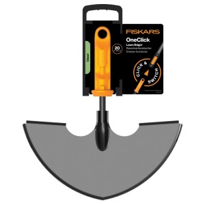 Fiskars Rasenkantenstecher OneClick Orange-Schwarz