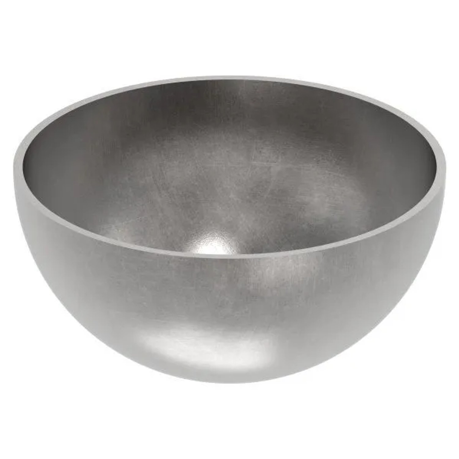 FeNau Halbhohlkugel Ø 90 mm Glatt Stahl S235JR Roh