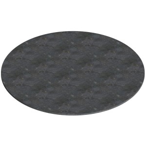 Schake Schachtabdeckung, 780mm, Stahlblech silber, für Baugeräte.