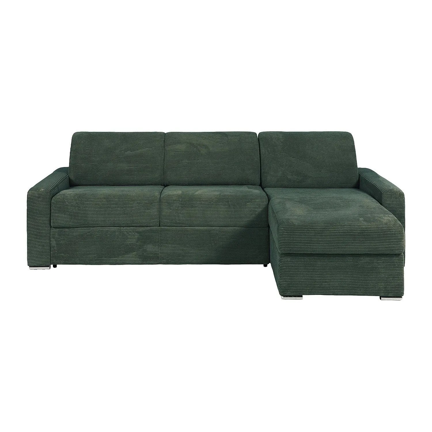 Vente-unique Schlafsofa Calito Tannengrün 278 cm