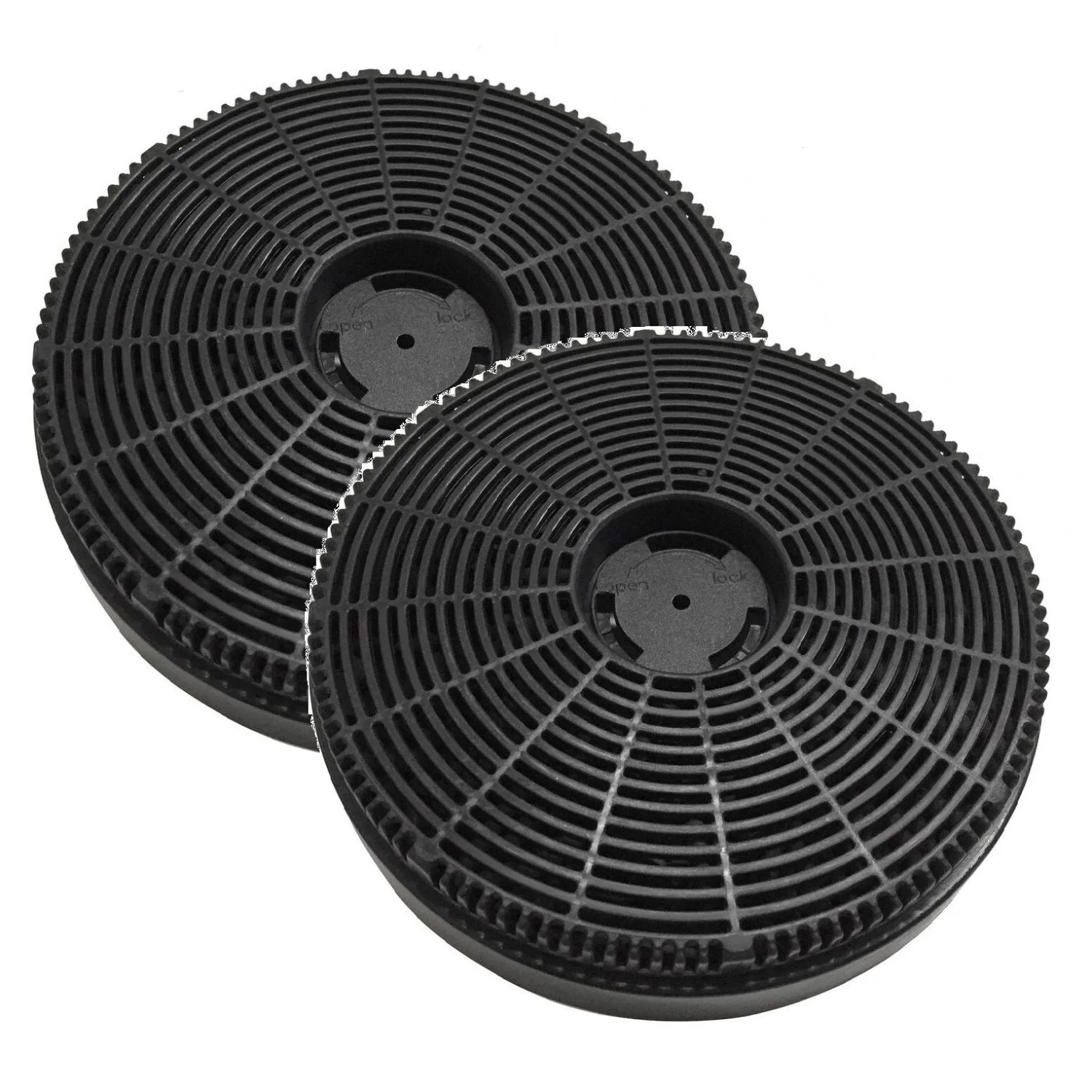 NEG Original Aktivkohlefilter GF09 2er Set Für NEG3660WH Dunstabzugshauben