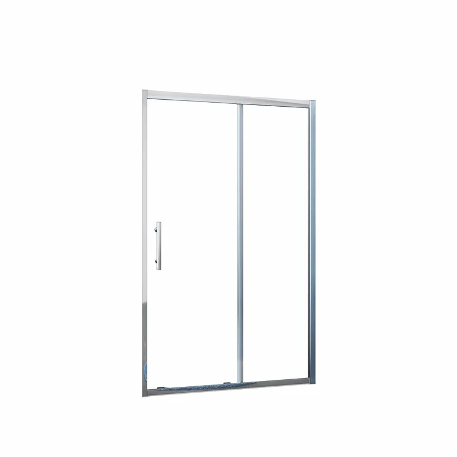 Duschparadies Duschtür Nischentür 100 x 190 cm Schiebetür 8mm Nano Glas Dusche Duschabtrennung