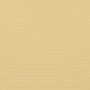 Nahaufnahme des sandfarbenen vidaXL Sonnensegel Polyester Oxford Gewebes, 3x3 m. Robuste Textur.