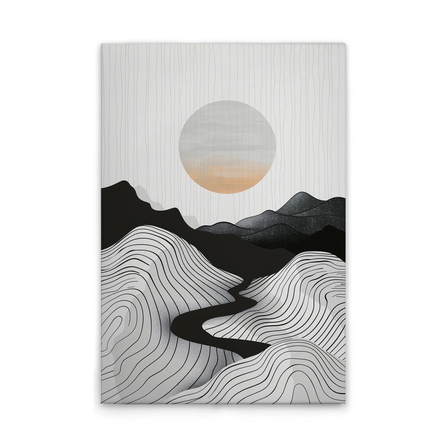 Tadessi Leinwandbild - M1-No.51811 - Moderne Landschaften - 60 x 90 cm - Querformat