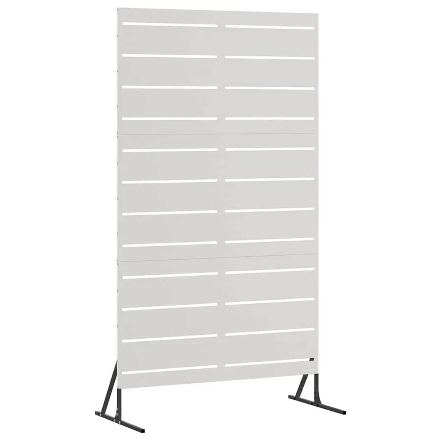 vidaXL Sichtschutz Grau 100 x 50 x 180 cm Stahl 868567 günstig online kaufen