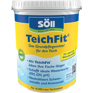 Söll TeichFit 1 kg: Grundpflegemittel für den Teich, zur Optimierung der Wasserqualität.