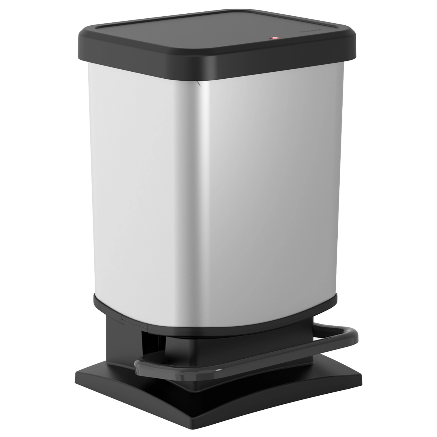 Rotho Treteimer Paso 20, Silber