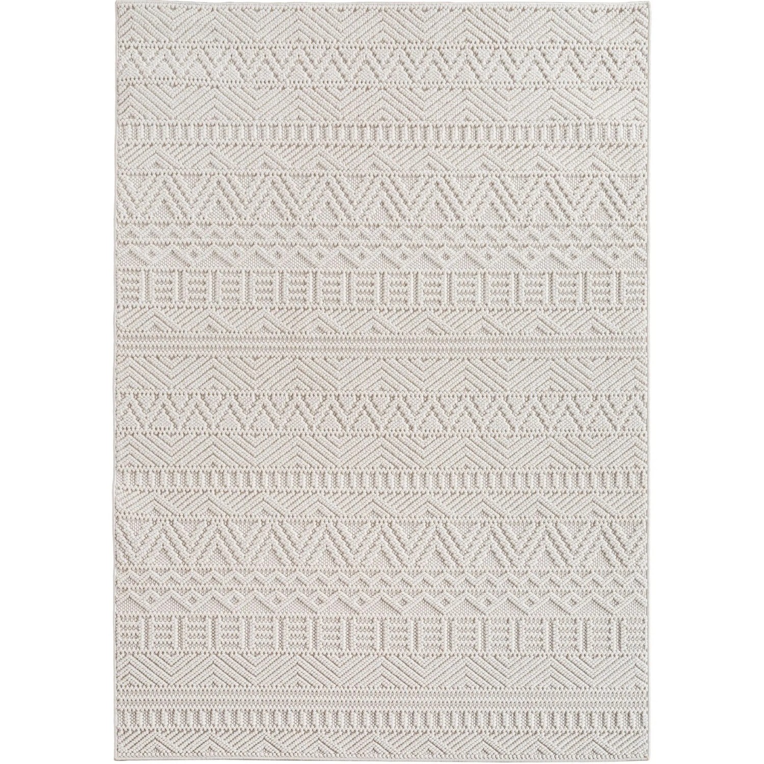 Ayyildiz Flachgewebeteppich Helix 2202 Creme 160 cm x 230 cm