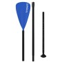 24MOVE SUP Paddel, blaues Stechpaddel aus Aluminium, 210cm Länge.