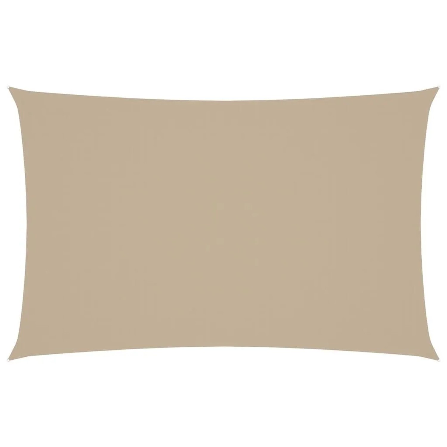 Furnicato Sonnensegel Oxford-gewebe Rechteckig 4x7 M Beige