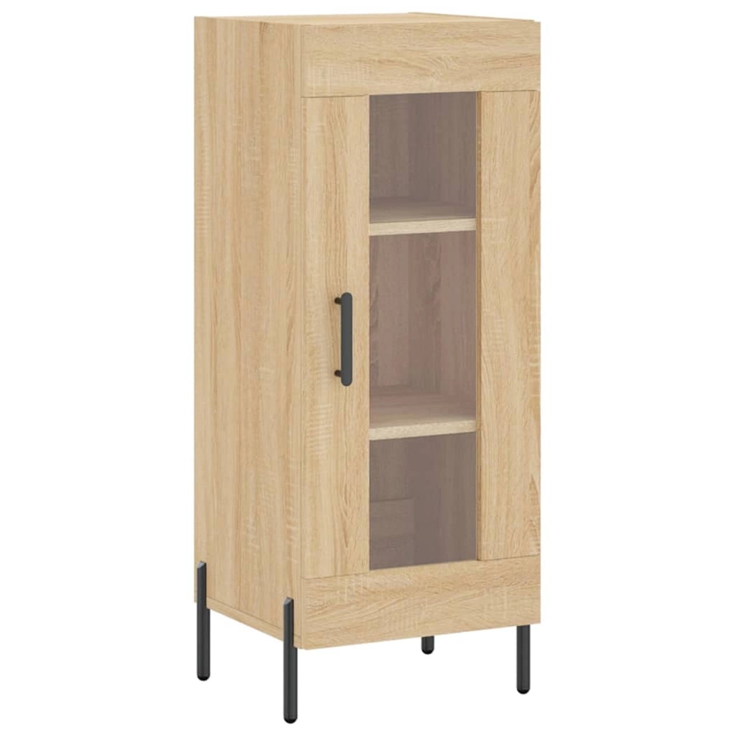 vidaXL Sideboard Sonoma-Eiche 34,5x34x90 cm Holzwerkstoff 828807 günstig online kaufen