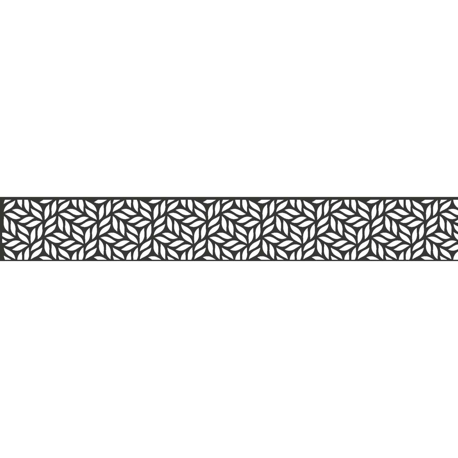 GroJa Steckzaun Designeinsatz Leafs 180 x 30 cm DB703