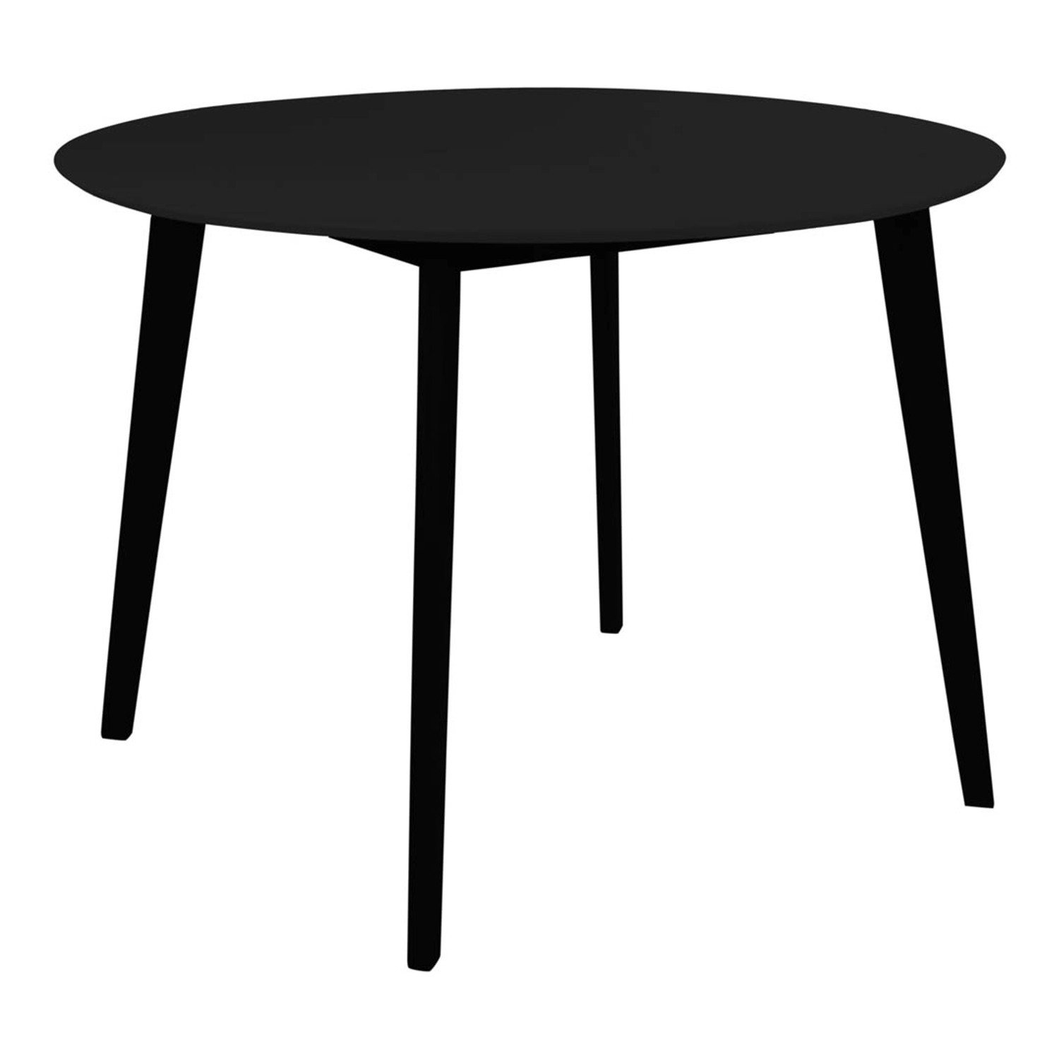 ebuy24 Vojens Esstisch Ø105cm Schwarz günstig online kaufen