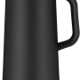 WMF Impulse Isolierkanne, 1,0l, matt-schwarz. Moderne Thermoskanne für Kaffee oder Tee mit Griff und Ausguss.