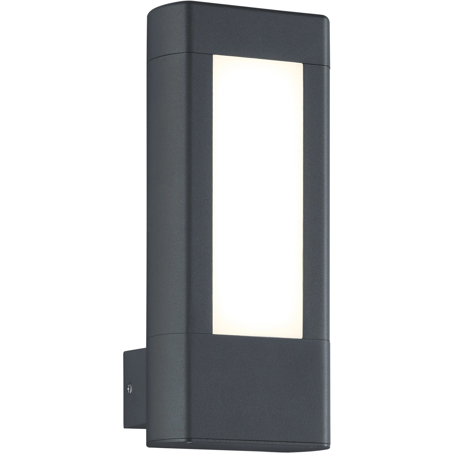 Trio LED-Wandleuchte Rhine 250 mm x 110 mm x 105 mm Anthrazit