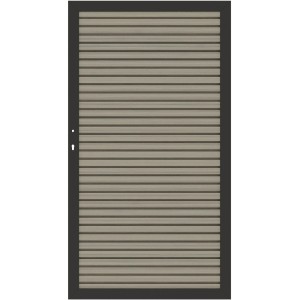 Einzeltor System Neo WPC Platinum Taupe-Grau 98 cm x 180 cm