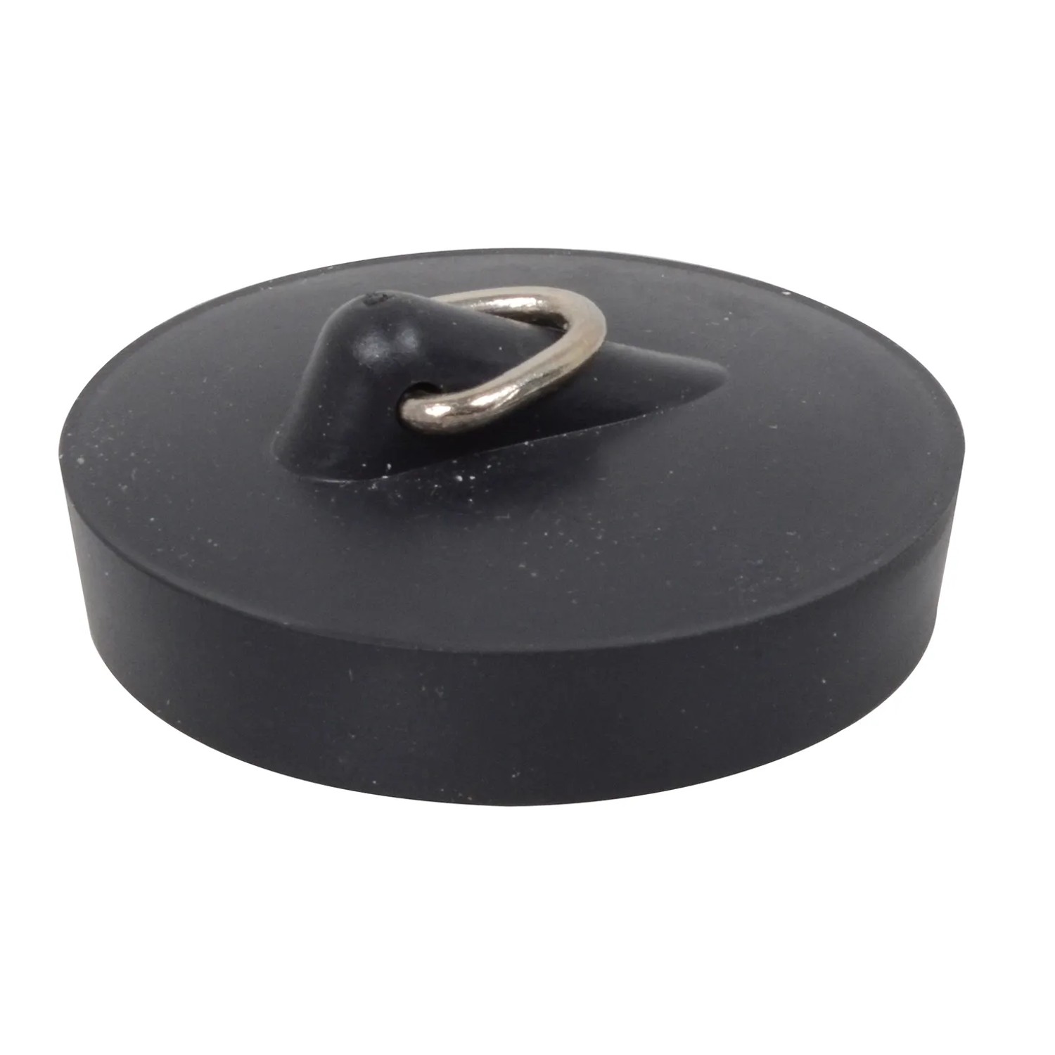 Schwarzer Kirchhoff Ventilstopfen, magnetisch, für Badewanne, 45,5 mm.