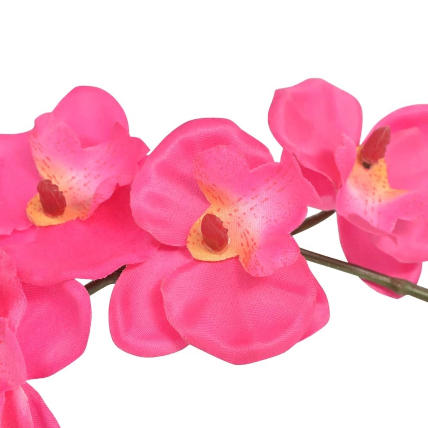 furnicato Künstliche Orchidee mit Topf 30 cm Rot kaufen bei OBI